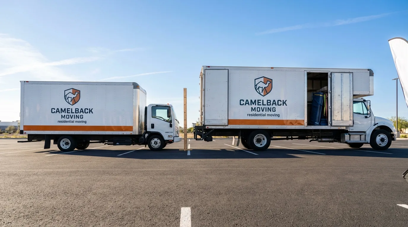 Moving truck size capacity guide in San Luis Obispo